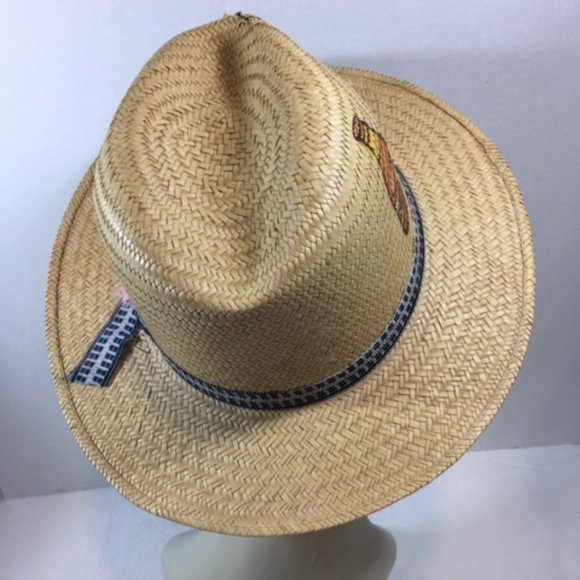 Moreno Calidad Corona Palm Straw Sun Hat - Picture 6 of 14